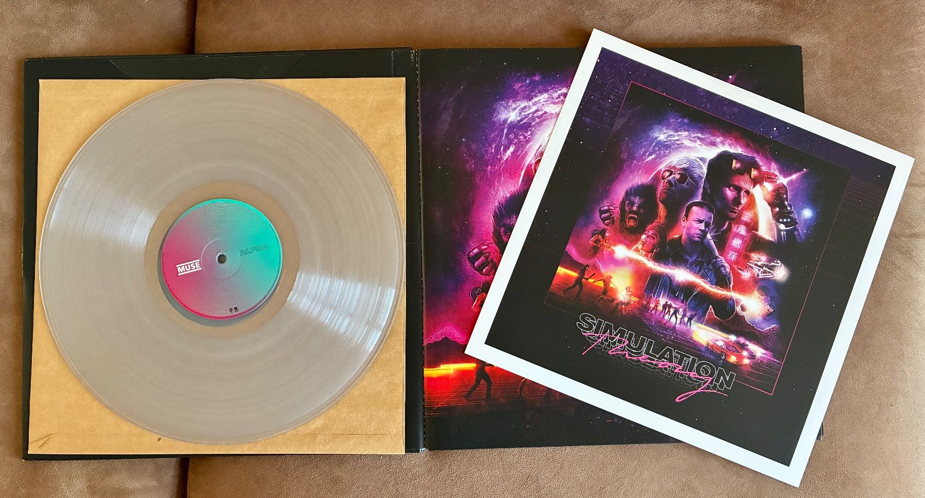 Schallplatten: Muse - Simulation Theory, Clear Vinyl /CD Box Set, Neu – Neu und originalverpackt aus Buchberg von ICM-Tapefan-1961-MCS 1