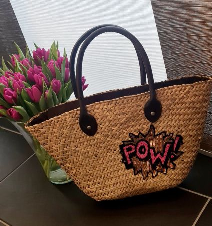 Coole Strohtasche