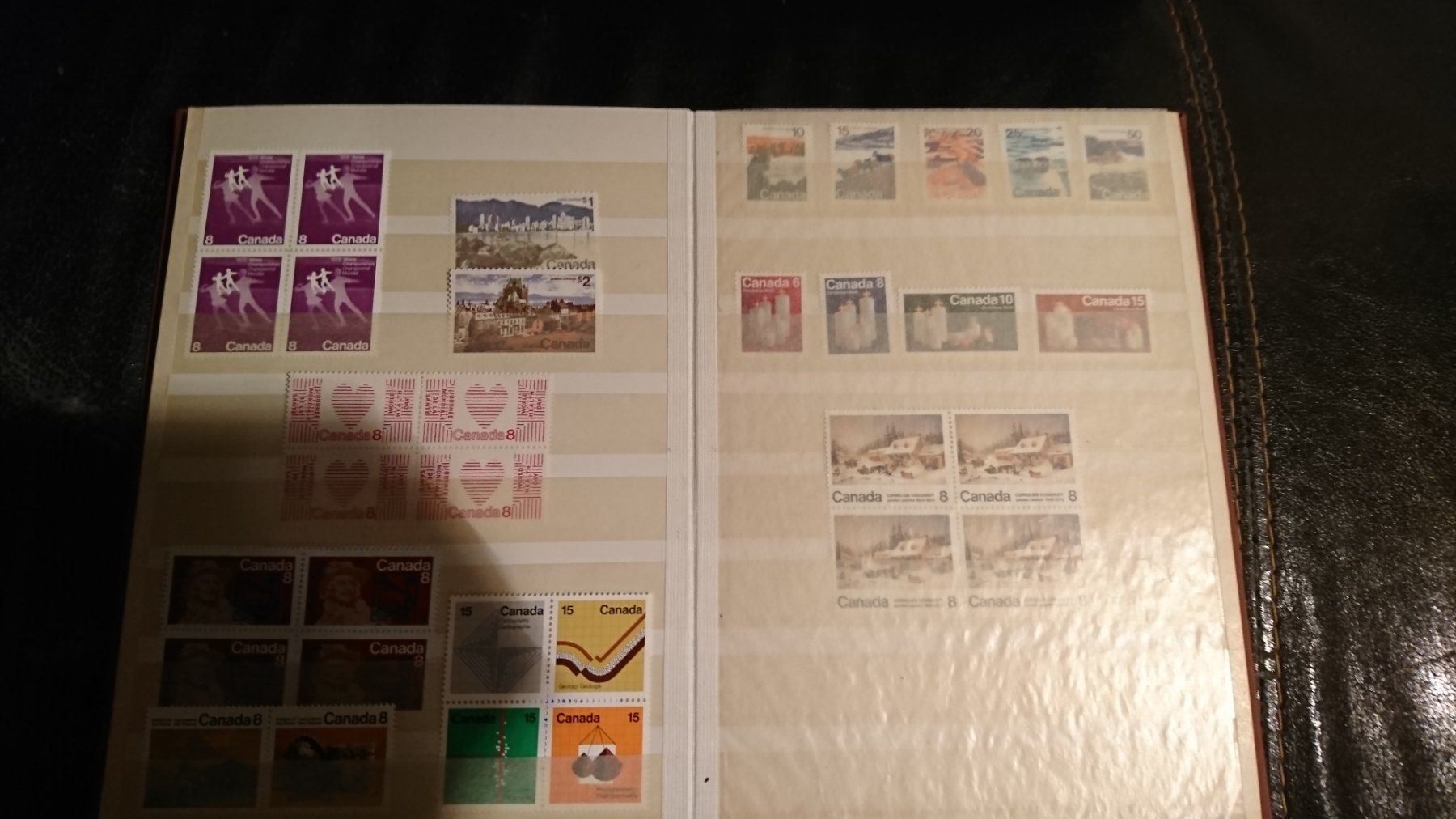 Alle Briefmarken: Sammlung Kanada 1969-1974 ** meist VB+ZD – Neu (gemäss Beschreibung) aus Remetschwil von Hofiii 7
