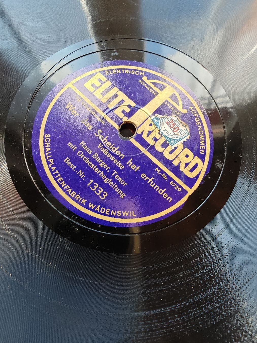 Dischi in vinile: Schallplatten Album, mit 10 Schelllackplatten – Usato da Engwang venduto da mumbi88 3