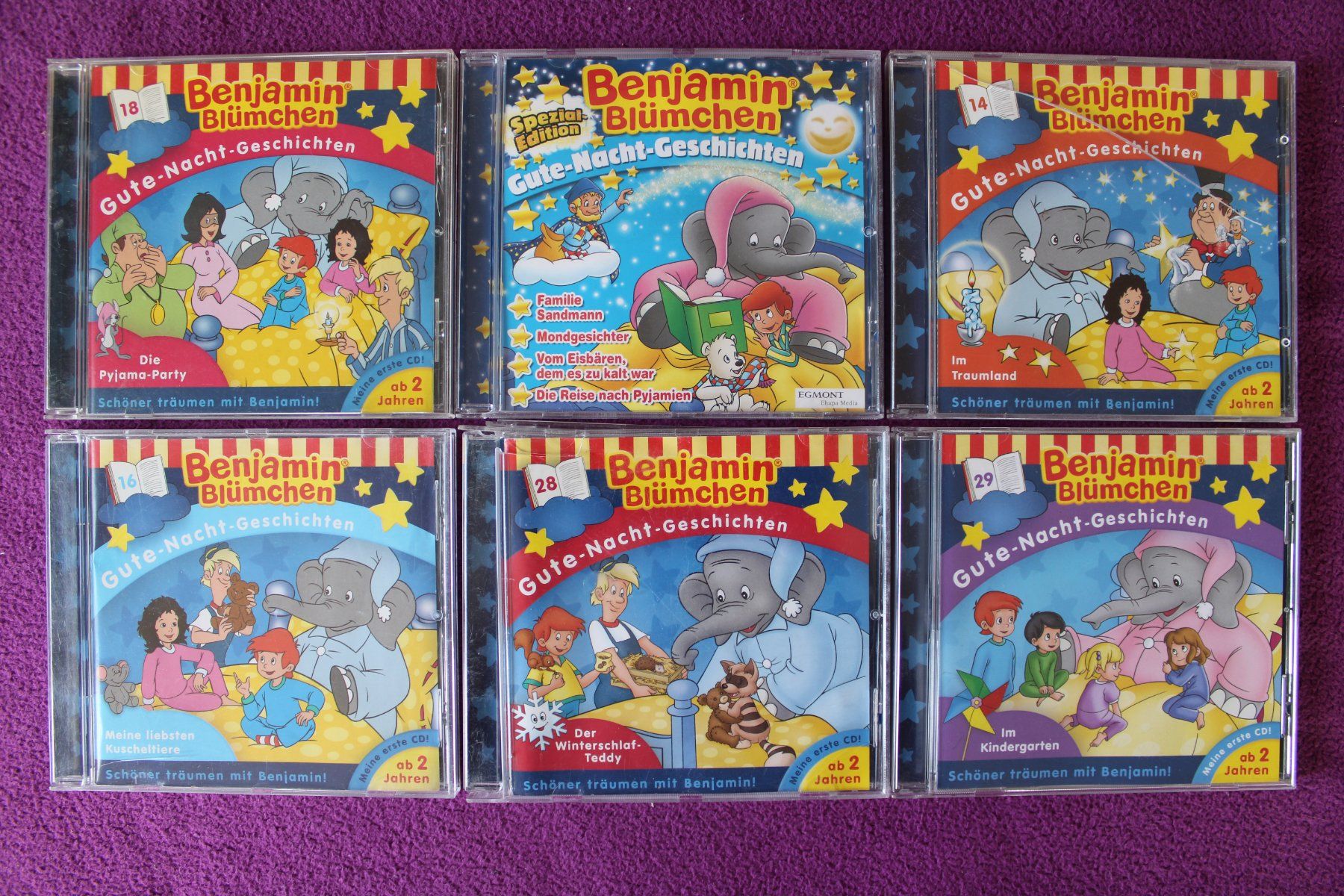 CD: 6 - Benjamin Blümchen - Hörspiel - CD´s – Usato da Müllheim Dorf venduto da Seeeule01