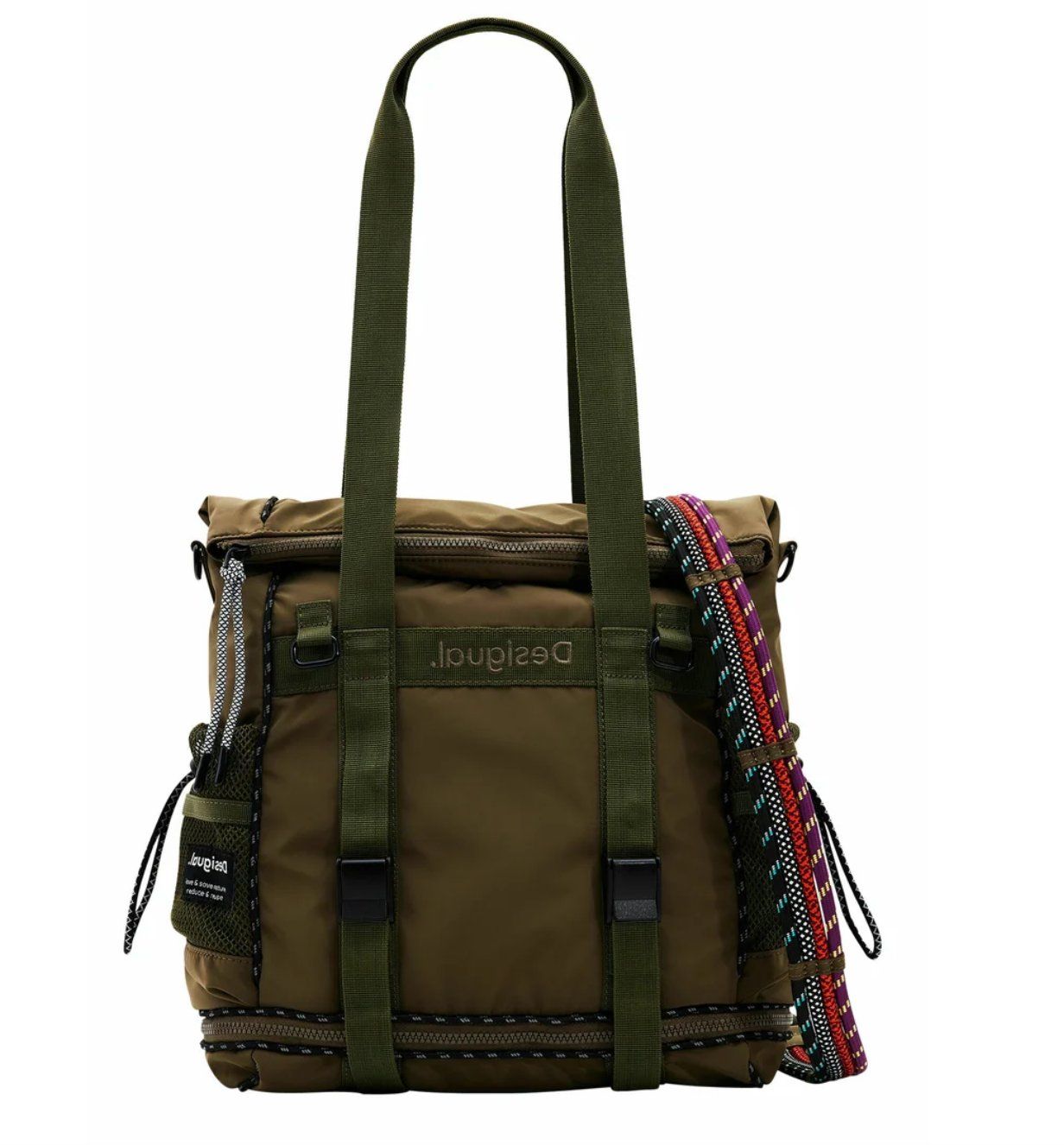 Desigual Rucksäcke: Desigual MULTI-POSITION - Tagesrucksack - khaki – Neu und originalverpackt aus Zürich von LosChaposHerbivores 1