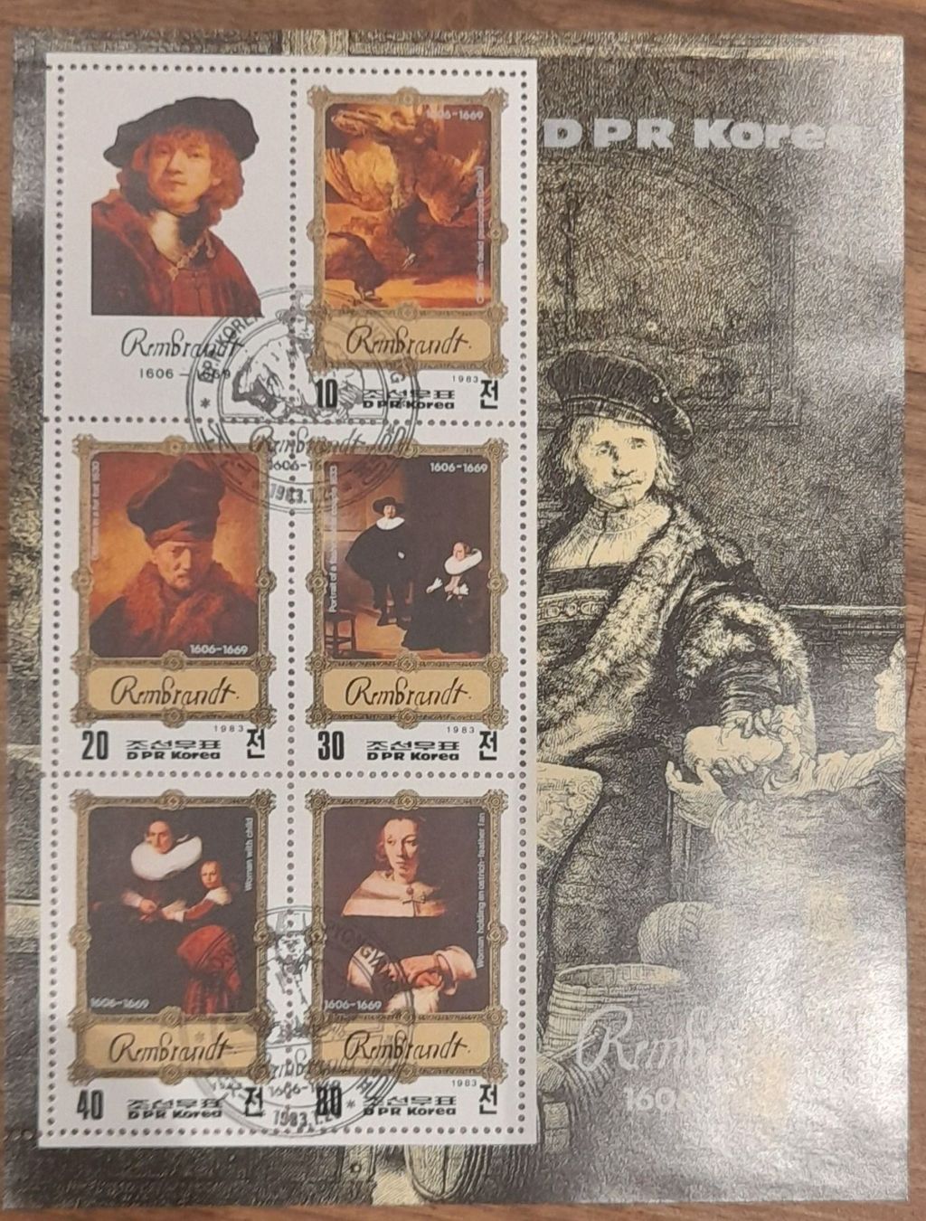 Alle Briefmarken: Korea Sonderblock – Gebraucht aus Balgach von SIMEON27