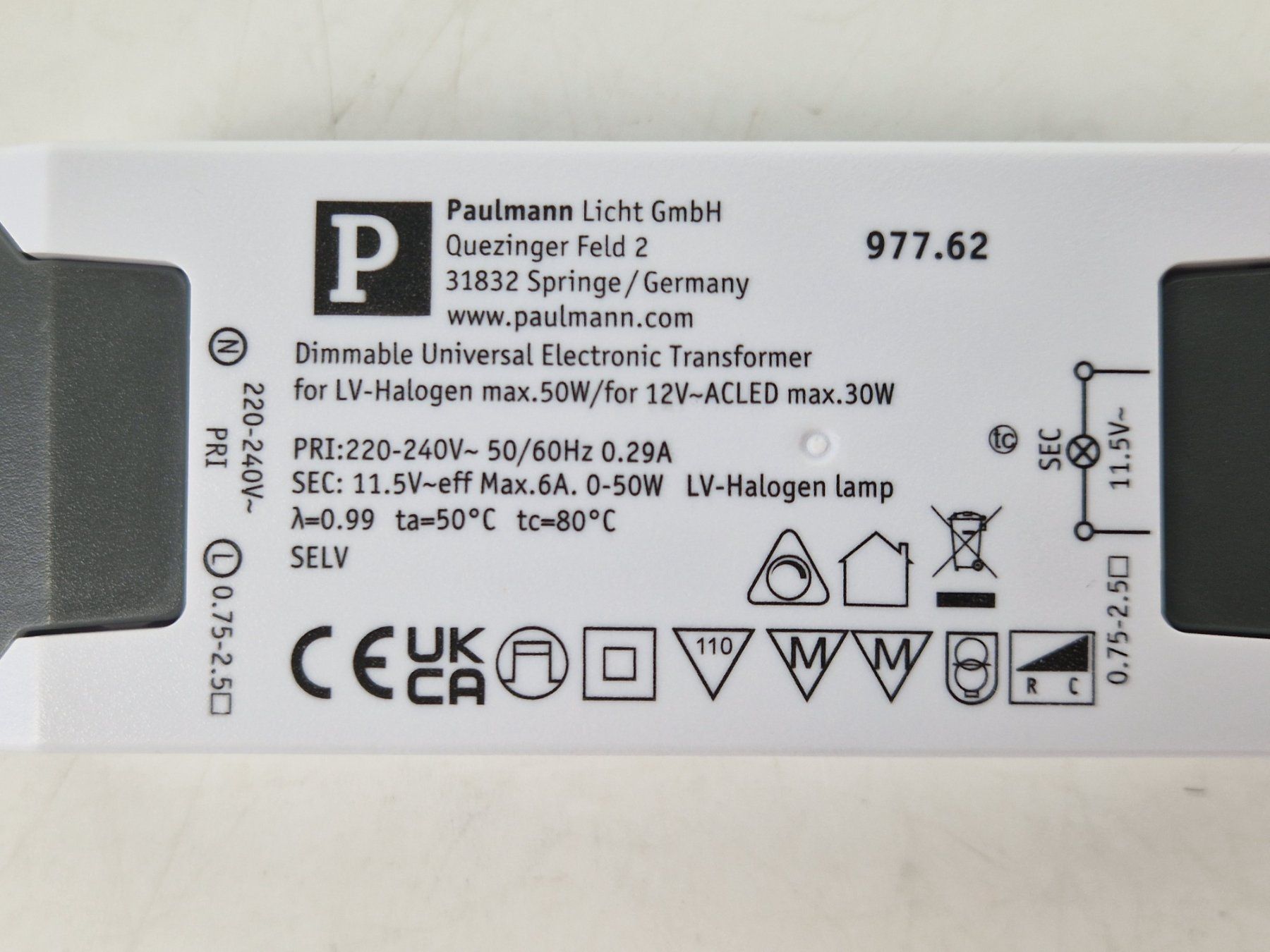 Paulmann Elektronikbauteile: PAULMANN LED Trafo 12V~ – Neu (gemäss Beschreibung) aus Muhen von Restwert_Muhen 4