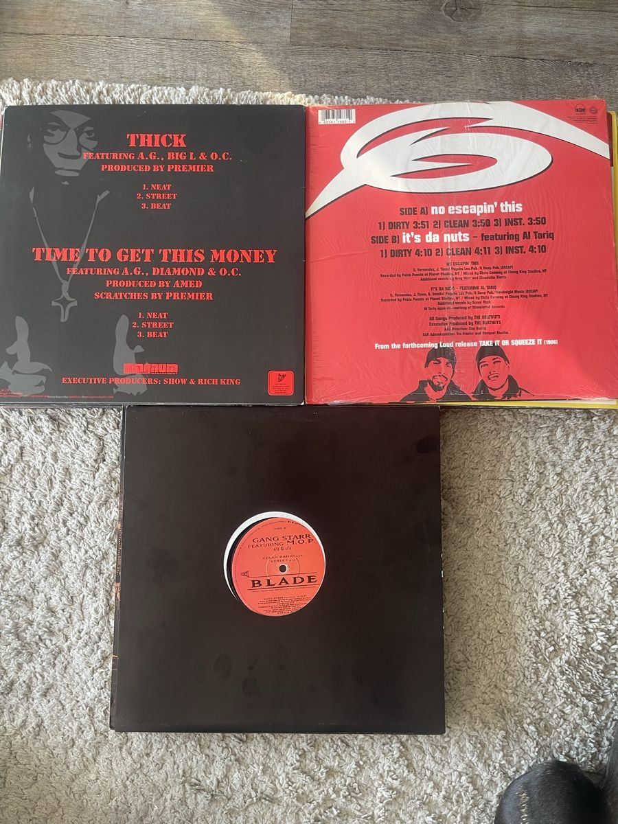 Dischi in vinile: 3 x US Hiphop Maxis / Paket 25 – Nuovo (secondo la descrizione) da Dagmersellen venduto da stonefinger 1