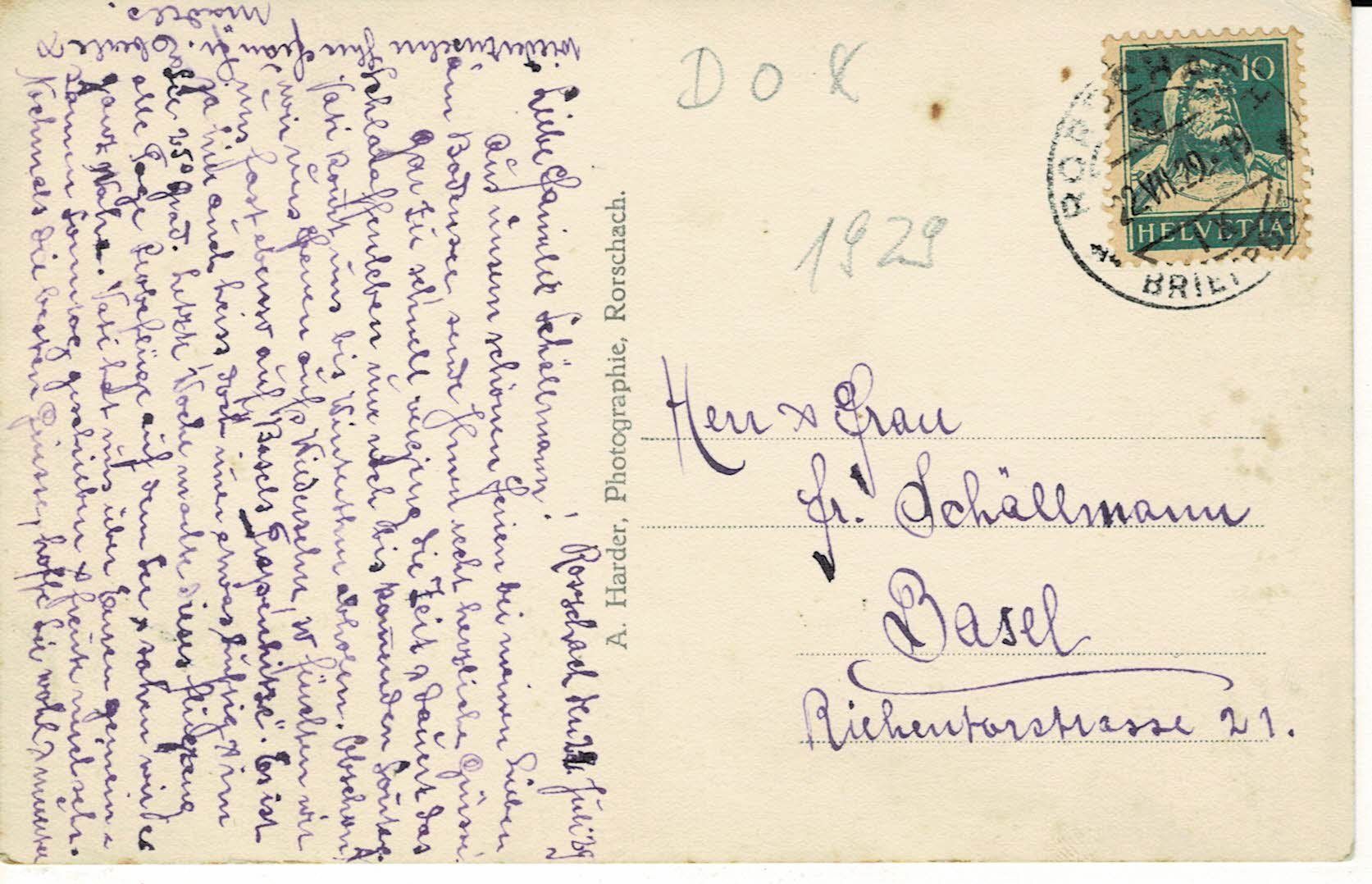 Cartes postales: DO X gel. 1929! – D'occasion à Hergiswil NW par Kartenfrau 1