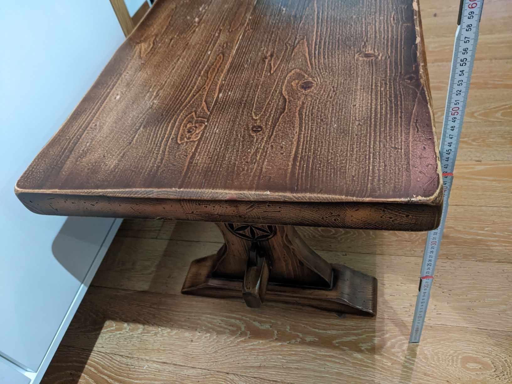 Tavoli: table basse en bois artisanale – Usato da Vessy venduto da Avicci 7