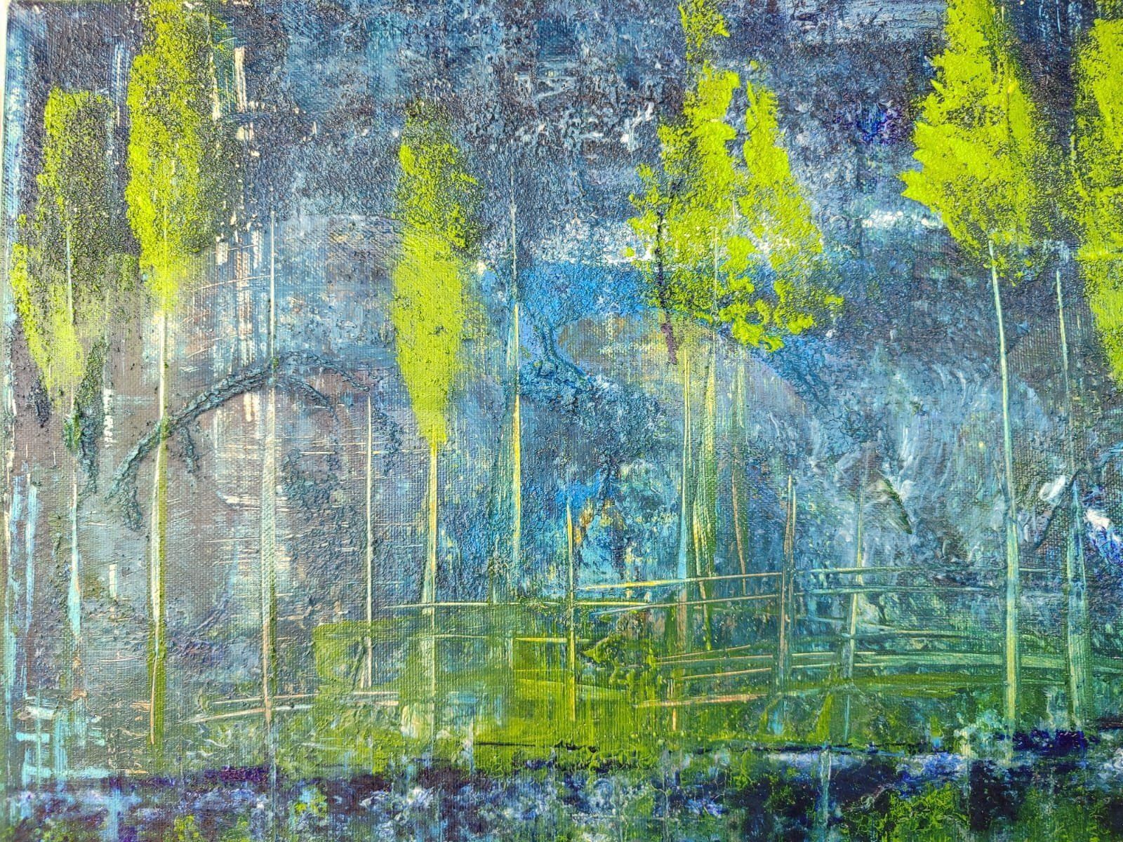 Tableaux: Gemälde, Acrylbilder, Abstrakte Kunst, Schweiz – D'occasion à Neuhausen par MonoCeros 2