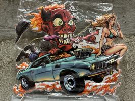Barracuda Plymouth pin up