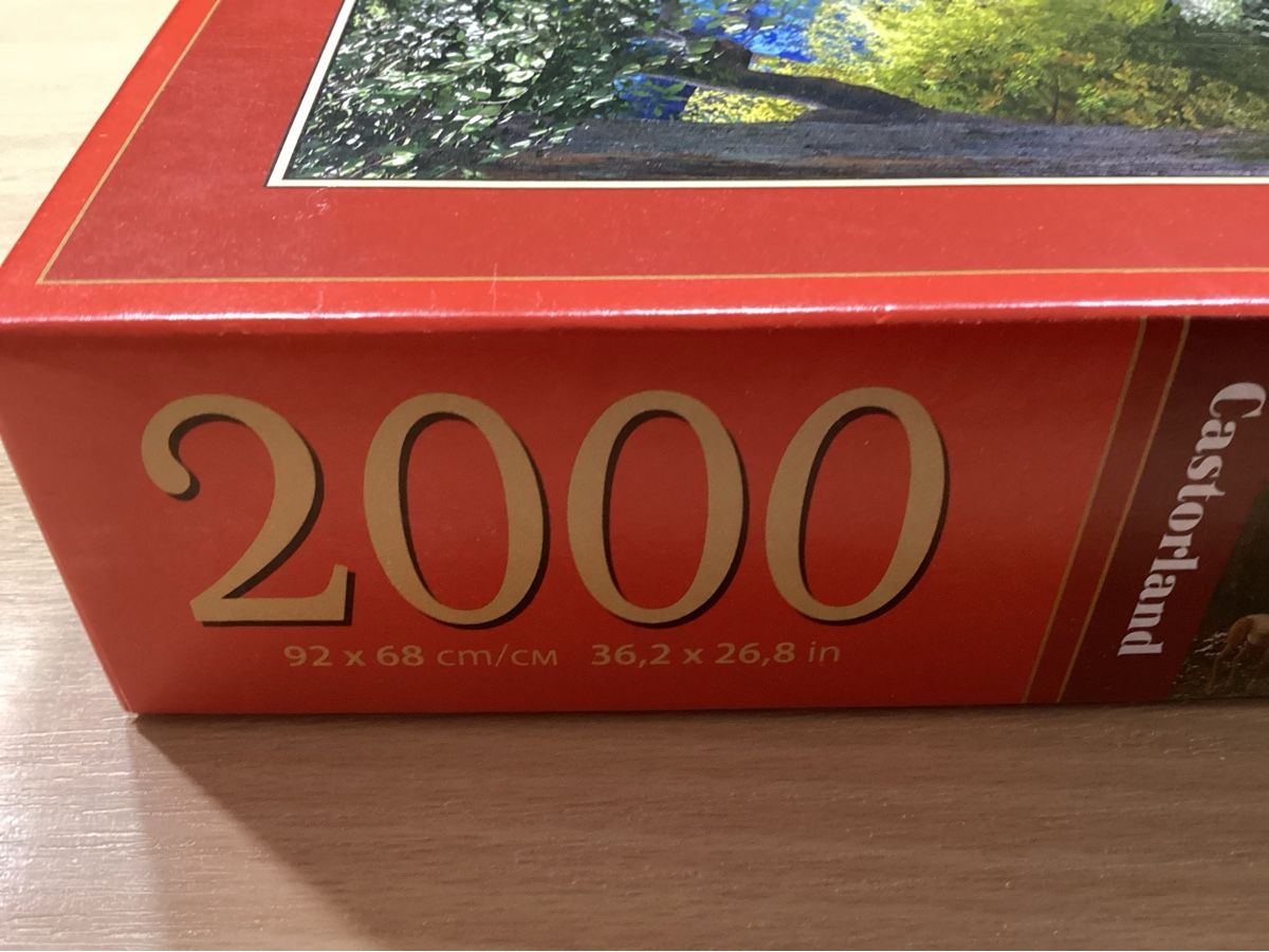 Puzzle: Castorland Puzzle 2000 Teile – Usato da Thun venduto da soernst 1