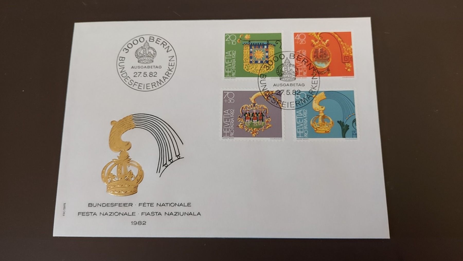 Alle Briefmarken: Ersttagsbrief (FDC) – Neu (gemäss Beschreibung) aus Wettingen von Egro2