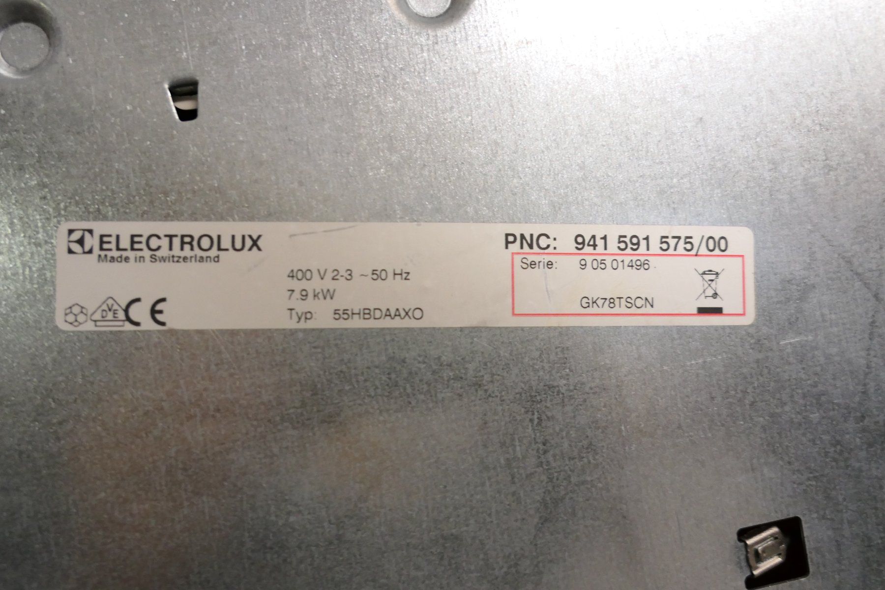 Electrolux Cucine: Electrolux Herdplatte Glaskeramik Herd Kochplatte – Usato da Luzern venduto da altwarenhandel 4