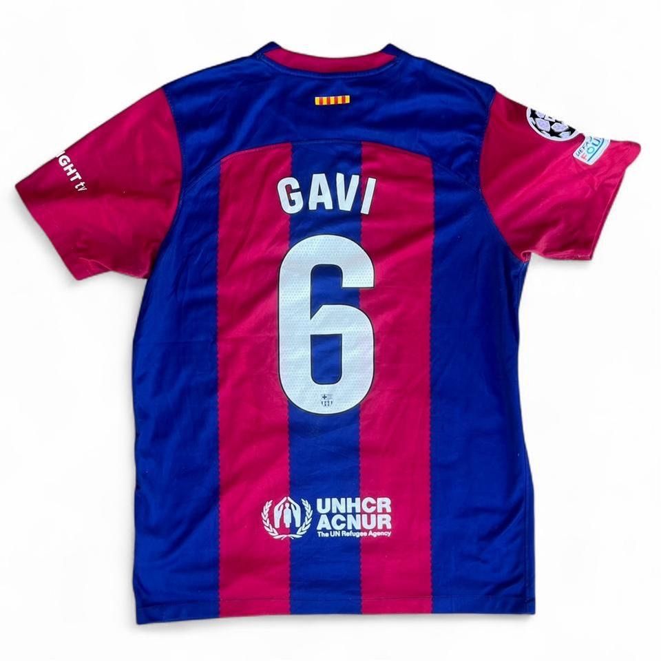 Nike Canottiere & Pantaloni: Barcelona Gavi Trikot Nike – Usato da Riehen venduto da RESTREET 2