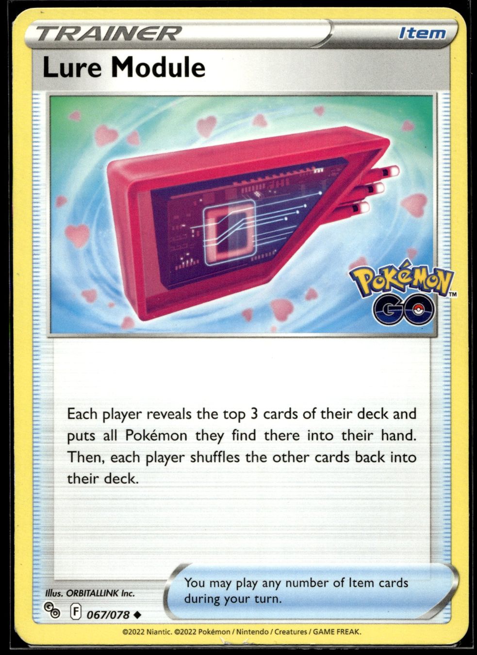 Pokémon Carte collezionabili: Lure Module (PGO EN 067/078) – Usato da Affoltern am Albis venduto da Chiesa_5