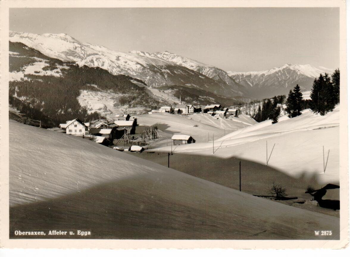 Cartes postales: Obersaxen – D'occasion à Wolhusen par Curver9