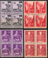 1941  Hystorische Bilder   4 Block   gestempelt  SBK 60.00
