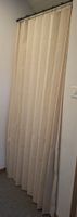 Falttüre (Vorhang) beige