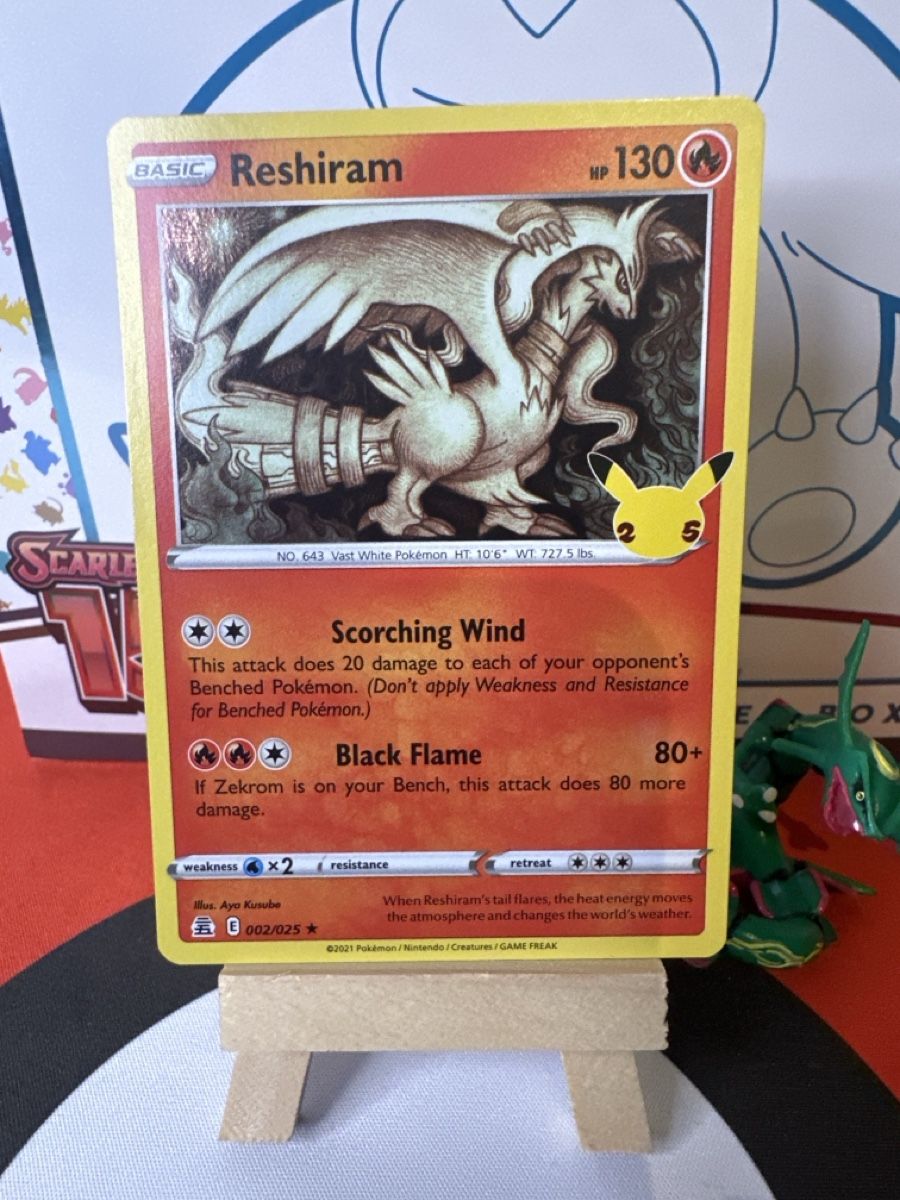 Pokémon Carte collezionabili: POKÉMON / Reshiram / Celebrations – Usato da Herzogenbuchsee venduto da TCG-High-Quality