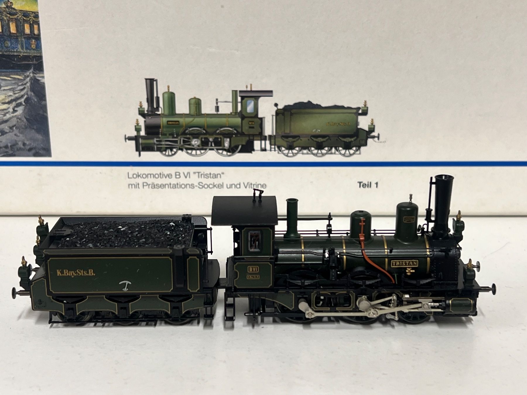 Märklin Modellini di ferrovie: Märklin König Ludwig Zug Digital HO AC – Nuovo e nell'imballaggio originale da Geroldswil venduto da TopTrain54 3