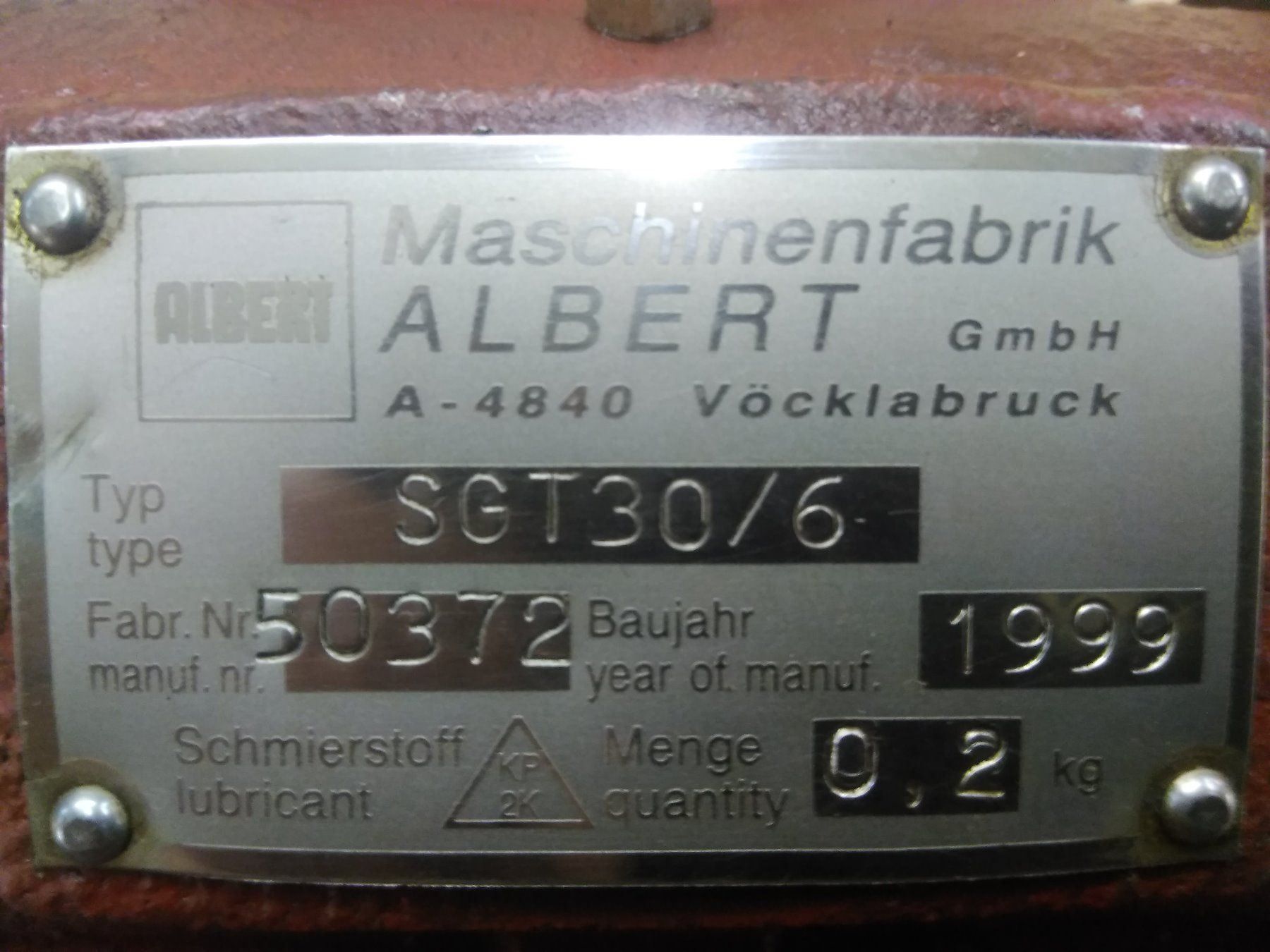 Altro per industria metallurgica: Spindelhubgetriebe Albert SGT30/6 – Nuovo (secondo la descrizione) da Zihlschlacht venduto da Kreis68 2