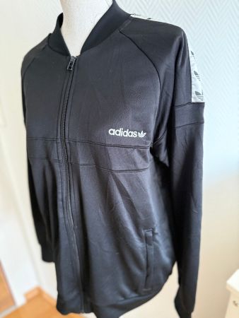 Vintage Herren Adidas Jacke Grösse L schwarz