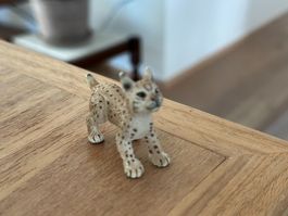 Schleich Luchsjunges / Wildkatzenjunges Sammelfigur