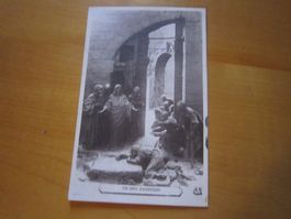 No 5 Postkarte "die zehn Aussätzigen" um 1920