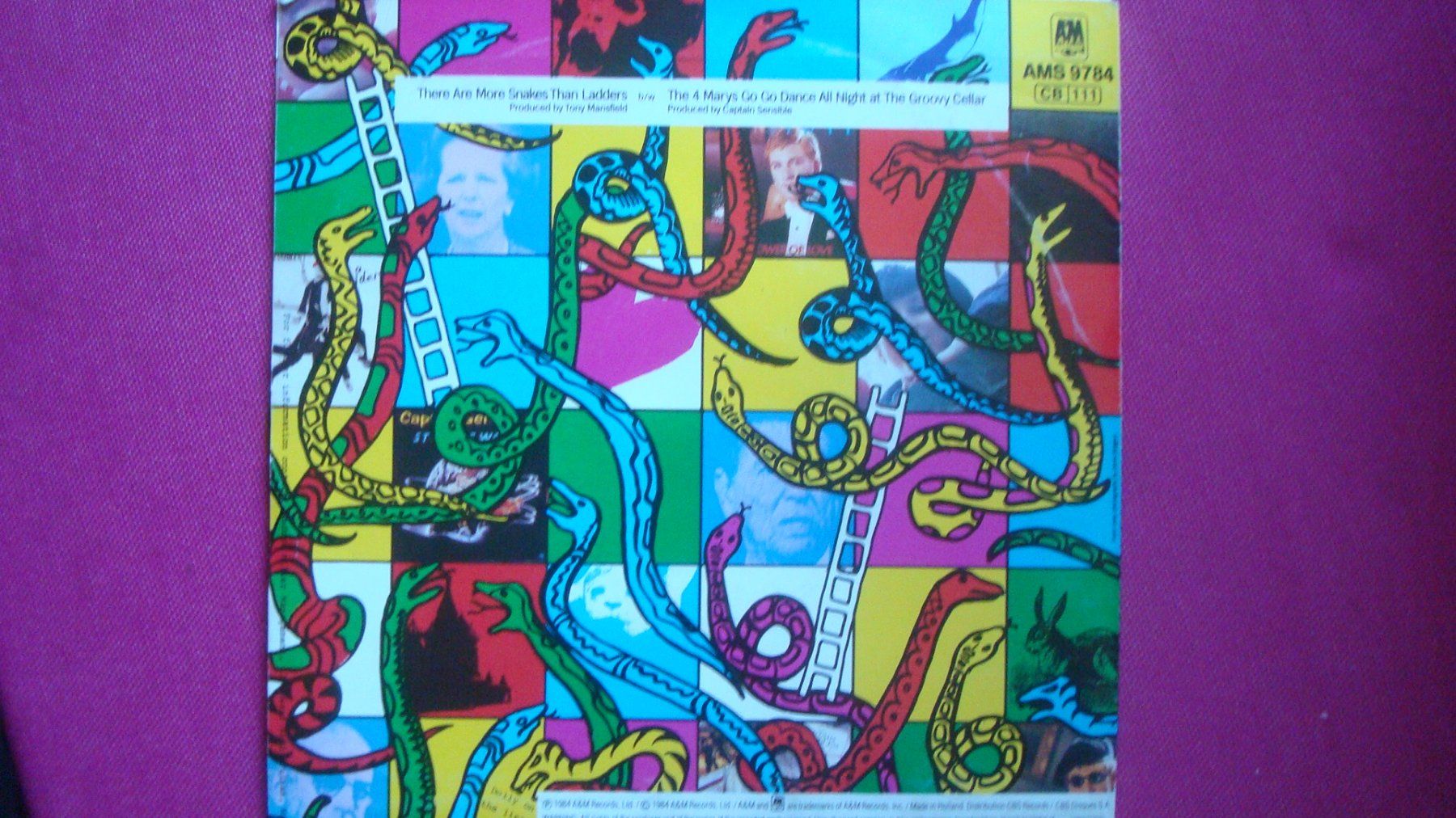 Schallplatten: Captain Sensible "There Are More Snakes Than Ladders 1984 – Gebraucht aus Münchenstein von Pesci6 1