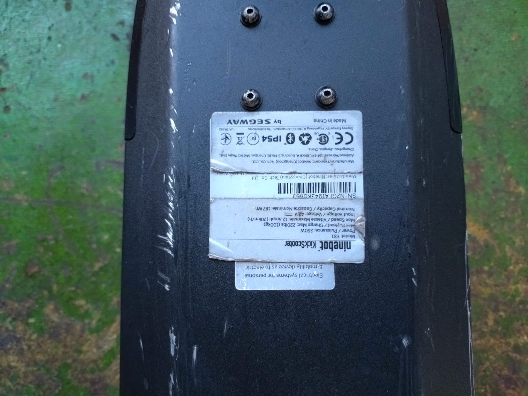Scooters: Elektro Scooter Ninebot ES1 – Defekt aus Wald ZH von darioq21 2