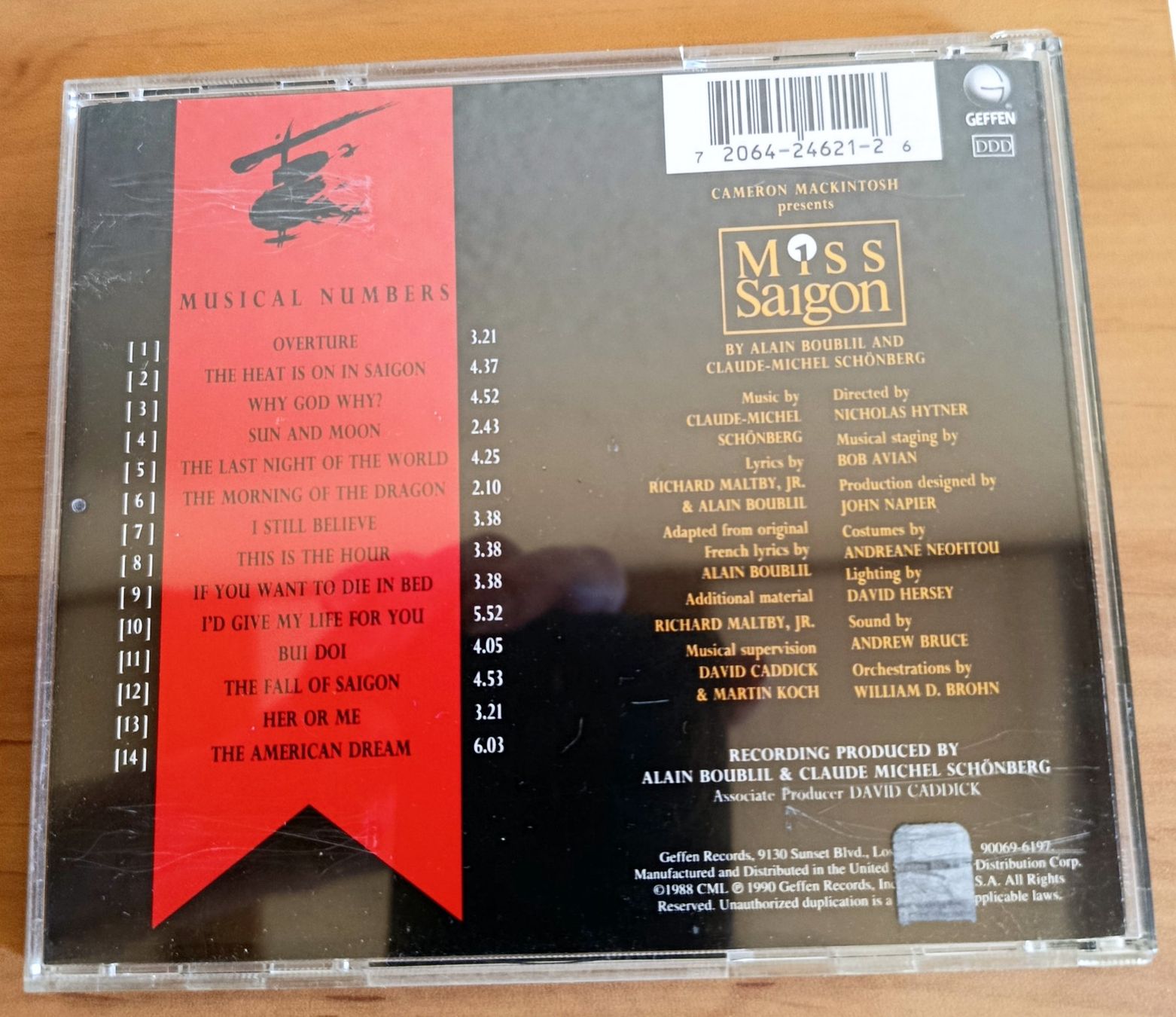 CD: CD: Miss Saigon – Usato da Bern venduto da Delphin77 1