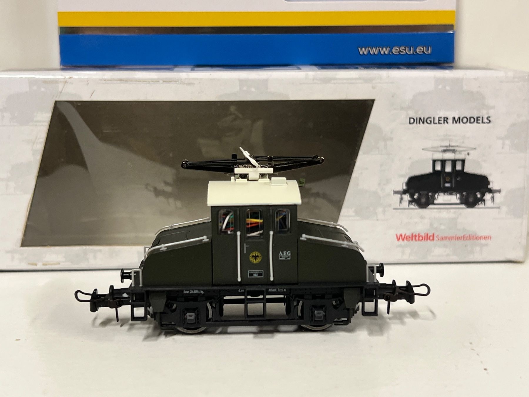 Modellini di ferrovie: Dingler Models Rarität Esu V5 Digital – Nuovo e nell'imballaggio originale da Geroldswil venduto da TopTrain54 1