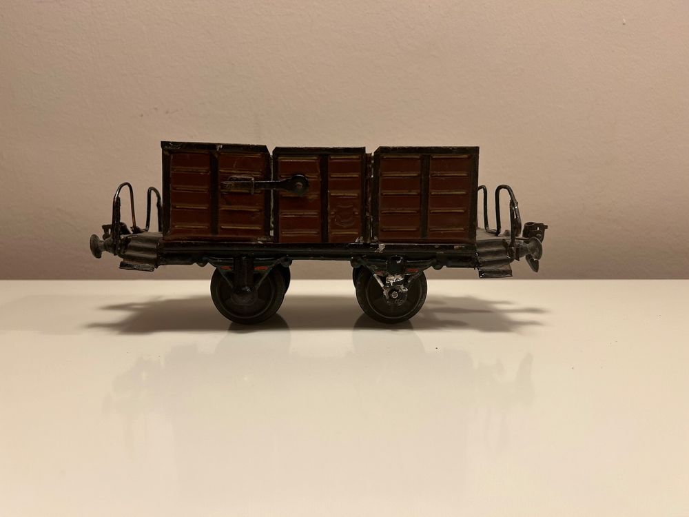 Wagon Märklin échelle 0 – Réf 18510 – Vintage En Bon état Avec Boîte
