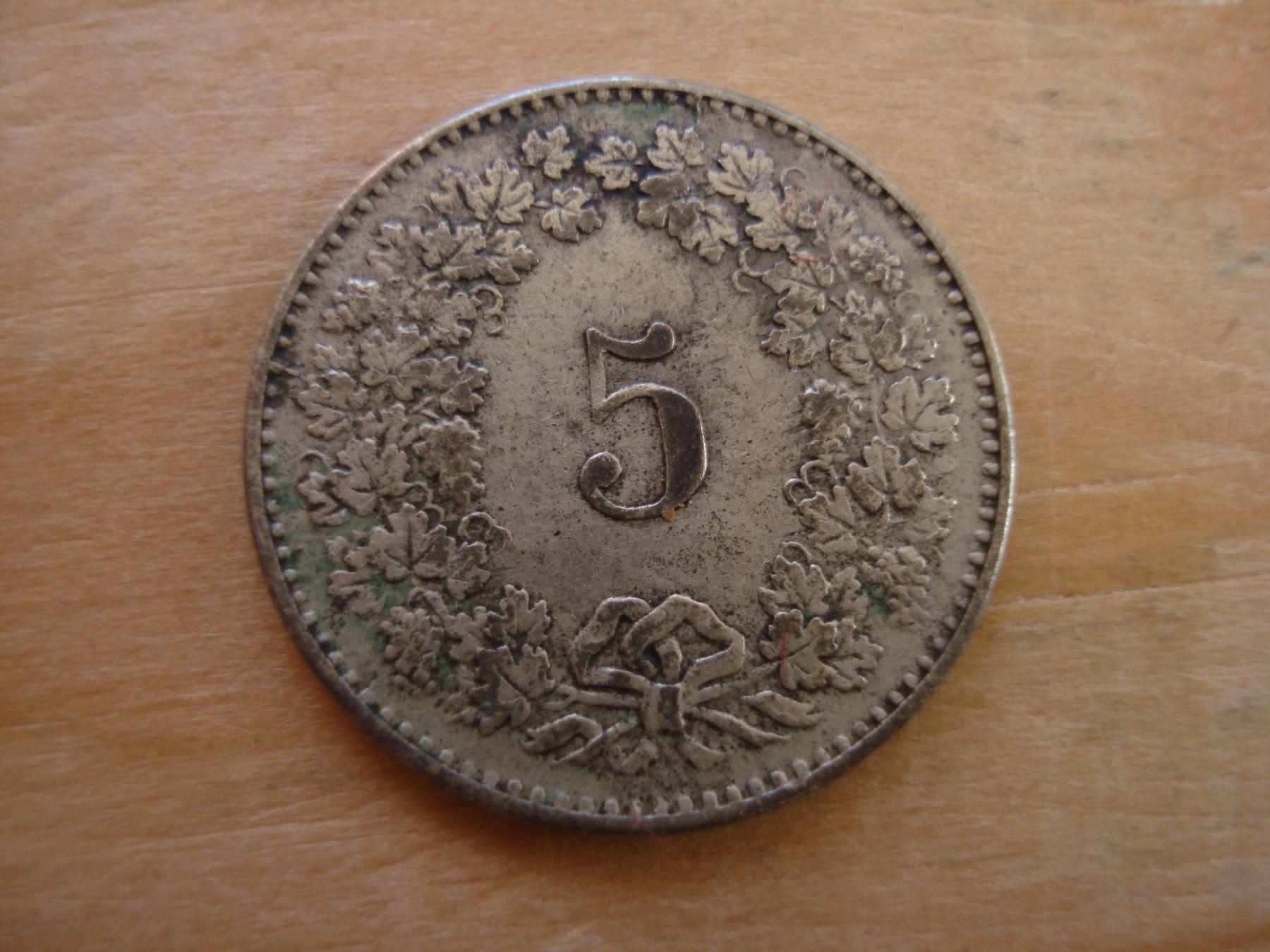 Tutti le monete: (P2) 5 Rappen 1850  AB – Usato da Erlach venduto da Net-Coins 1