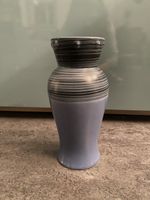 Vintage Vase, Blumenvase, blau, Deko 50er