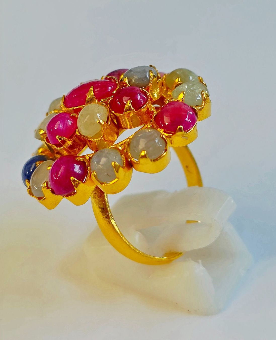 Ringe: Ring Rubine Safir bunte Steine – Neu (gemäss Beschreibung) aus Zürich von ben_mn5h 5