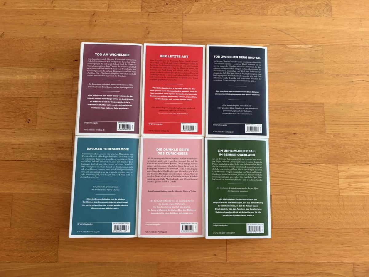Bücher: Bücherreihe Silvia Götschi - Krimis – Gebraucht aus Zug von Mercando 1