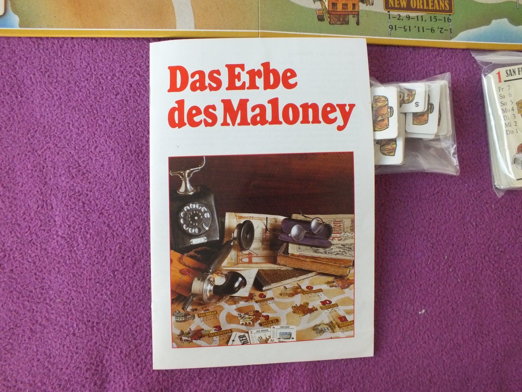 Ravensburger Giochi: Ravensburger Spiel - Das Erbe des Maloney – Usato da Müllheim Dorf venduto da Seeeule01 7