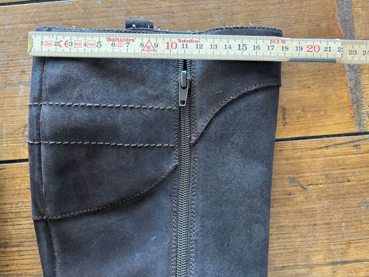 Scarpe da donna: Bottes CafèNoir cuir marron 41 – Usato da Dotzigen venduto da SecondHandGems 6