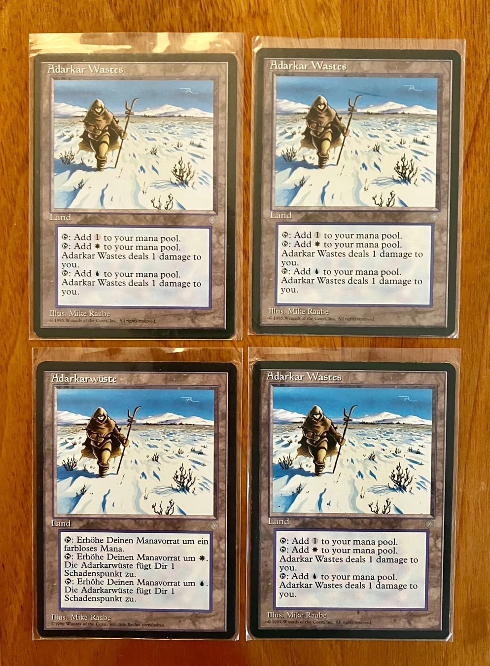 Hasbro Spiele: Magic The Gathering - Ice Age - Land (non-basic): 4 Karten – Gebraucht aus Wabern von SuperKingChris