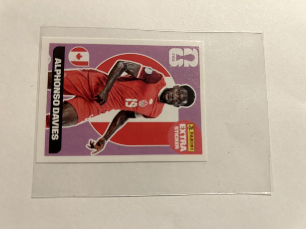 Panini Carte collezionabili: Panini Sticker Alphonso Davies Canada - Extra Sticker! – Nuovo (secondo la descrizione) da Zürich venduto da Sadavina