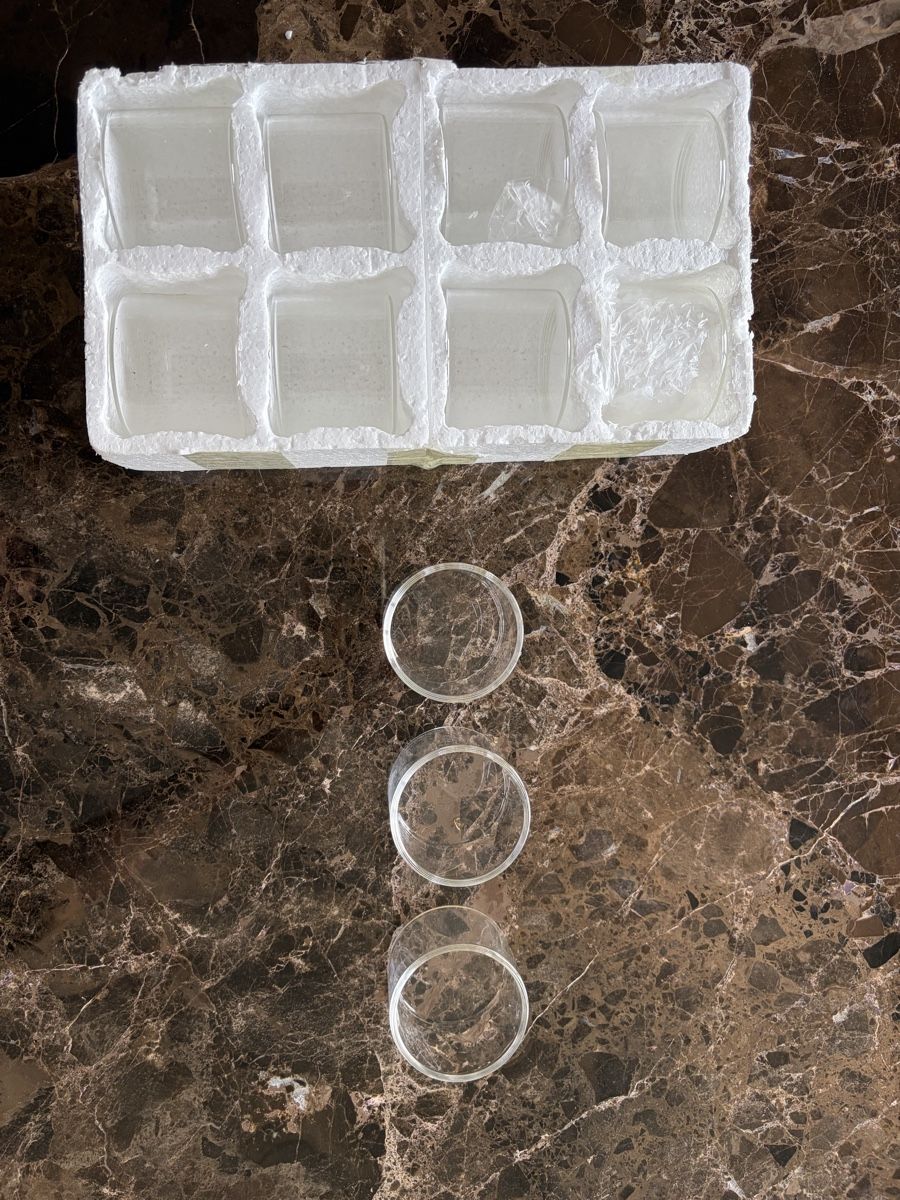Tutte le decorazioni: 12 Glass Candle Holder – Usato da Rüschlikon venduto da aga_wf7k 1