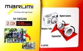 MARUMI Ø58mm Telekonverter 2-fach - Brennweiten Verdoppler