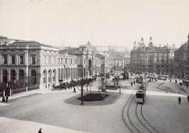 Zürich Bahnhof: Bahnhofplatz (1902-1933)