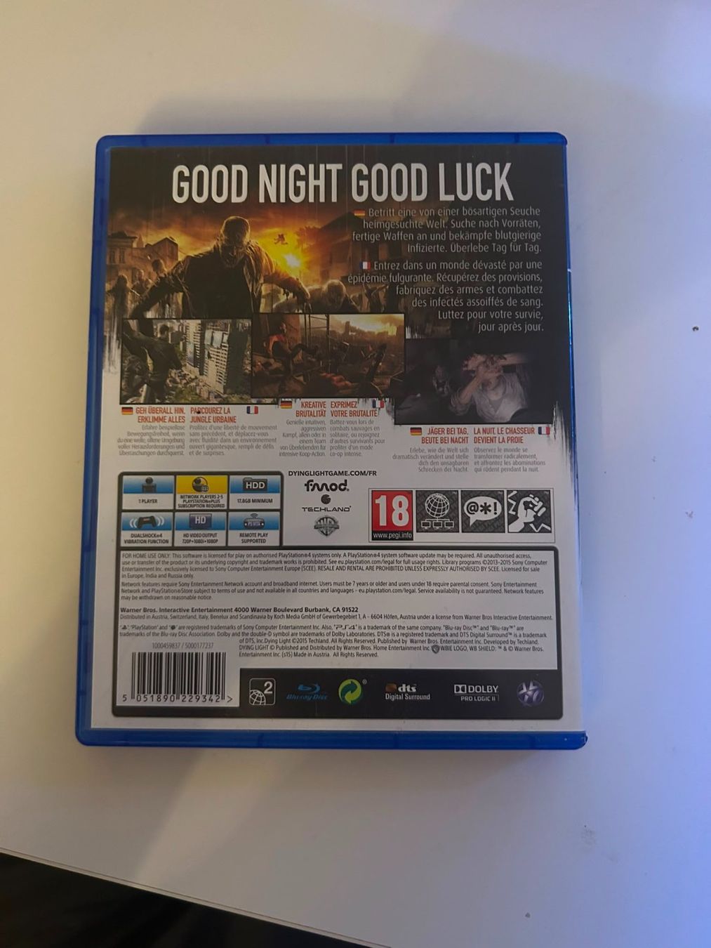 Giochi: Dying Light - PS4 – Nuovo (secondo la descrizione) da Madetswil venduto da Luck_4_Ever 2