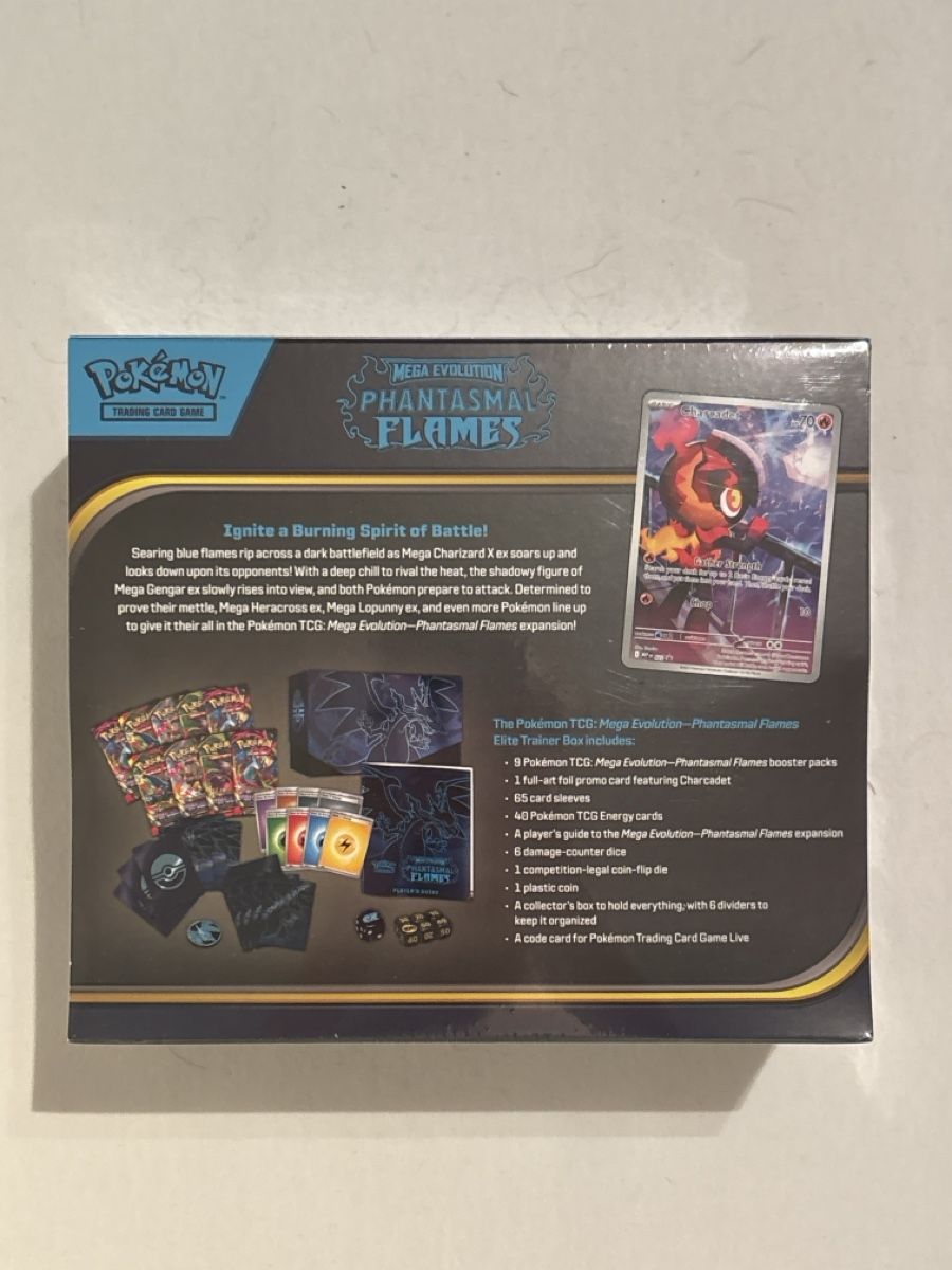 Pokémon Carte collezionabili: Pokemon Elite Trainer Box Phantasmal Flames – Nuovo e nell'imballaggio originale da Widnau venduto da Cardshop_Schweiz 1
