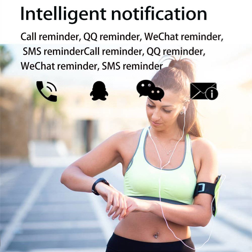 Misurare: FITNESSTRACKER SMARTBAND - SMARTWATCH - ACTIVITY TRACKER M6 – Nuovo e nell'imballaggio originale da Kriens venduto da swissgadget 3