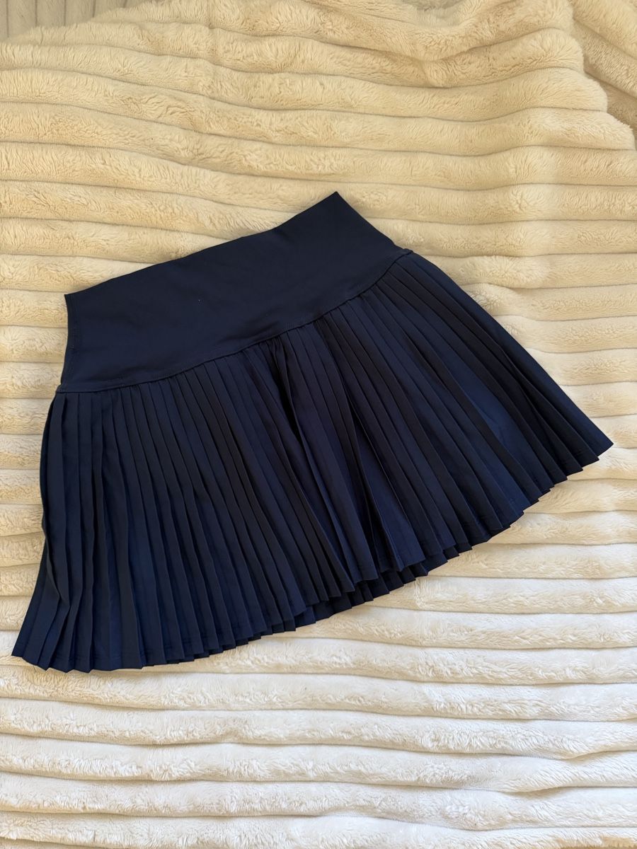 Gonne: Navy blue pleated skirt size S new – Nuovo e nell'imballaggio originale da Gränichen venduto da Domsiiiii 1