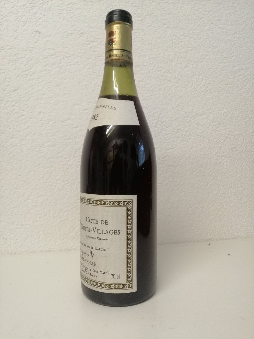 Vino: Cote de Nuits-Villages 1982 – Usato da Mörschwil venduto da Erwin8242 1