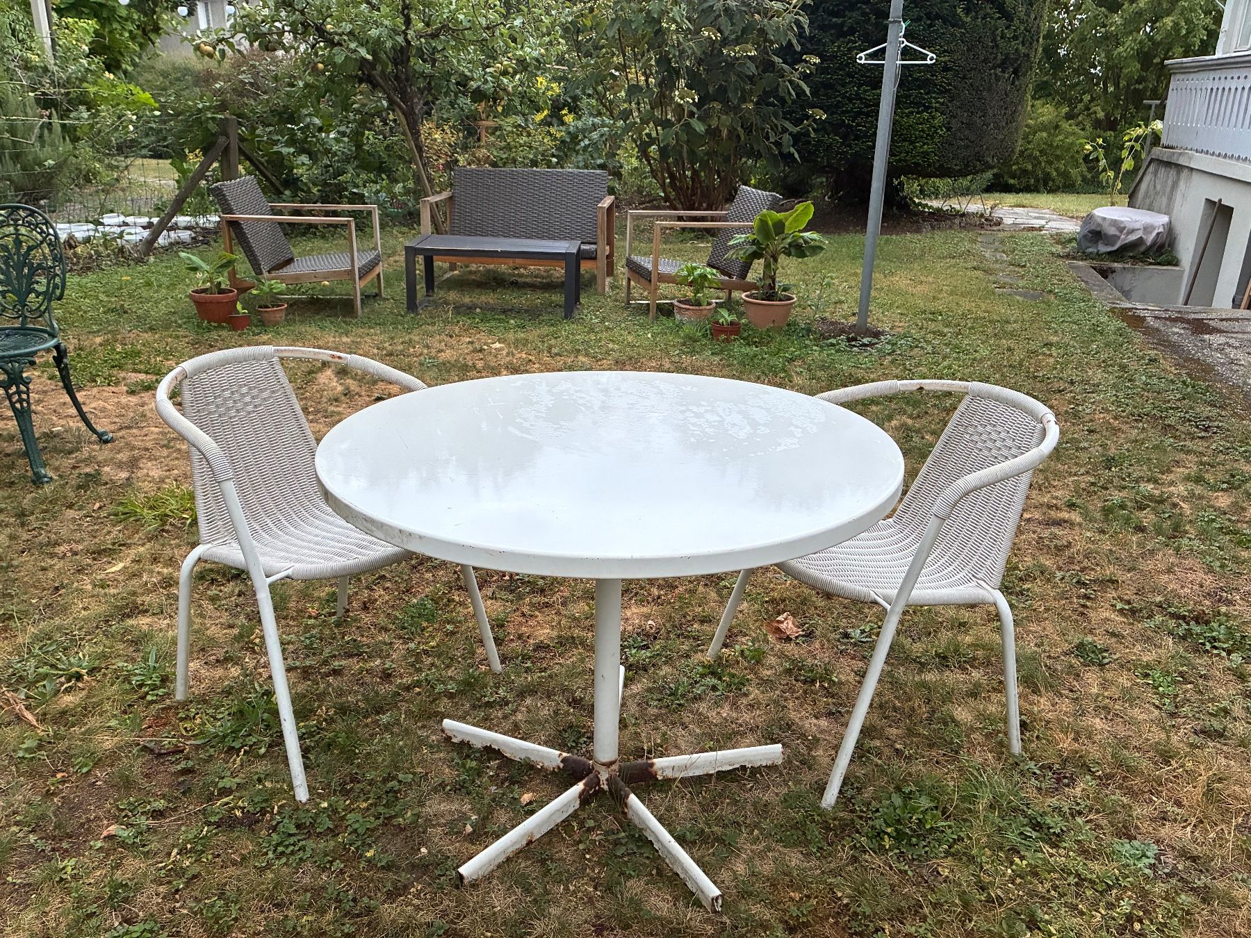Set di tavolo e panche: Garten Tisch und Stühle – Usato da Zürich venduto da Laura036