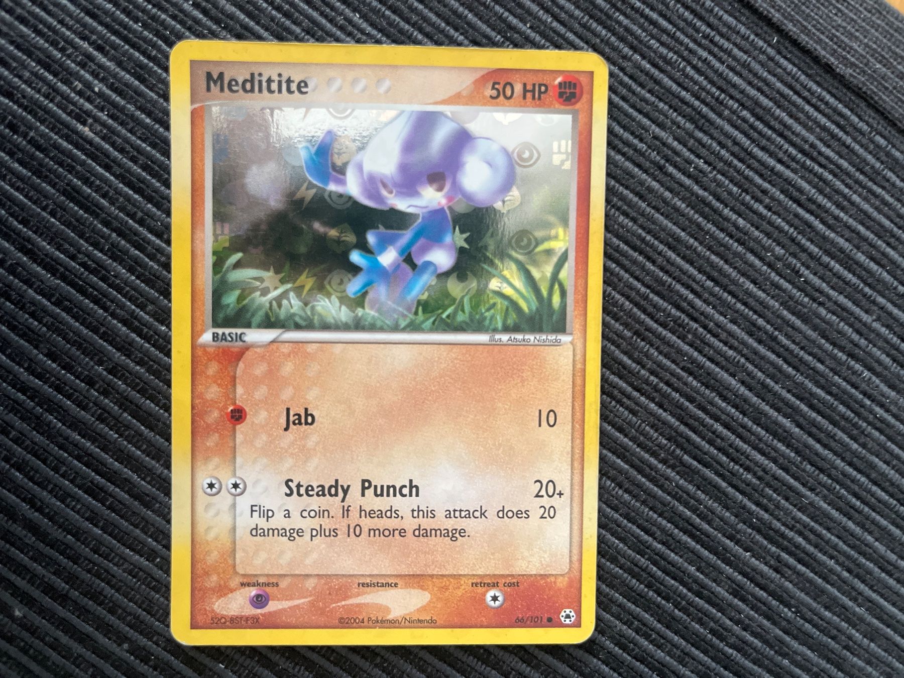 Pokémon Carte collezionabili: Pokemon Meditite Reverse Holo Rare EX Hidden Legends – Usato da Wabern venduto da Collectfun